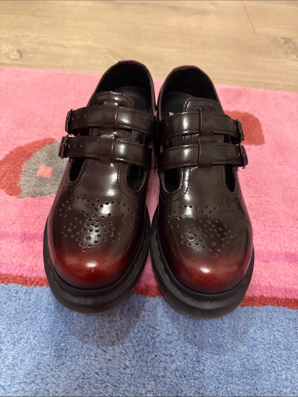 Dr. Marten cherry red Mary Jane’s only worn twice